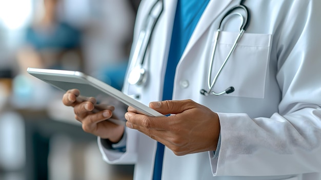 doctor using tablet clinical setting 35766 16562 834623618